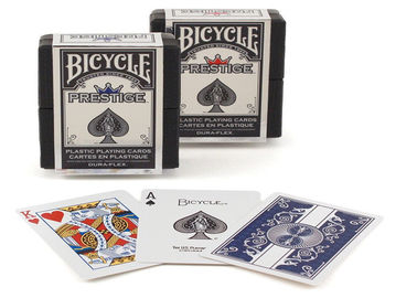 Naipes invisibles plásticos marcados del póker de las tarjetas el 100% del prestigio de la bicicleta del tramposo del póker