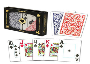 Copag durable 1546 marcó las tarjetas del póker, baraja marcada 2 fijada para el tramposo del póker