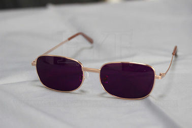 Gafas de sol luminosas clásicas Tarjetas marcadas Lentes de contacto Violeta Púrpura