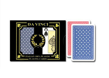 Da Vinci invisible Neve marcó los naipes, cubierta marcada los jugadores del tramposo del póker