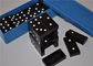 Tejas de engaño del dominó con las marcas luminosas para el dominó que juega