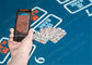 Sistema de vigilancia elegante del juego de póker del teléfono móvil de HTC para las tarjetas detrás marcadas